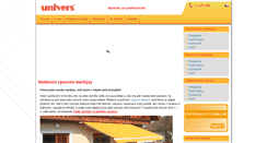 Desktop Screenshot of markyzy-venkovni-vysuvne.cz